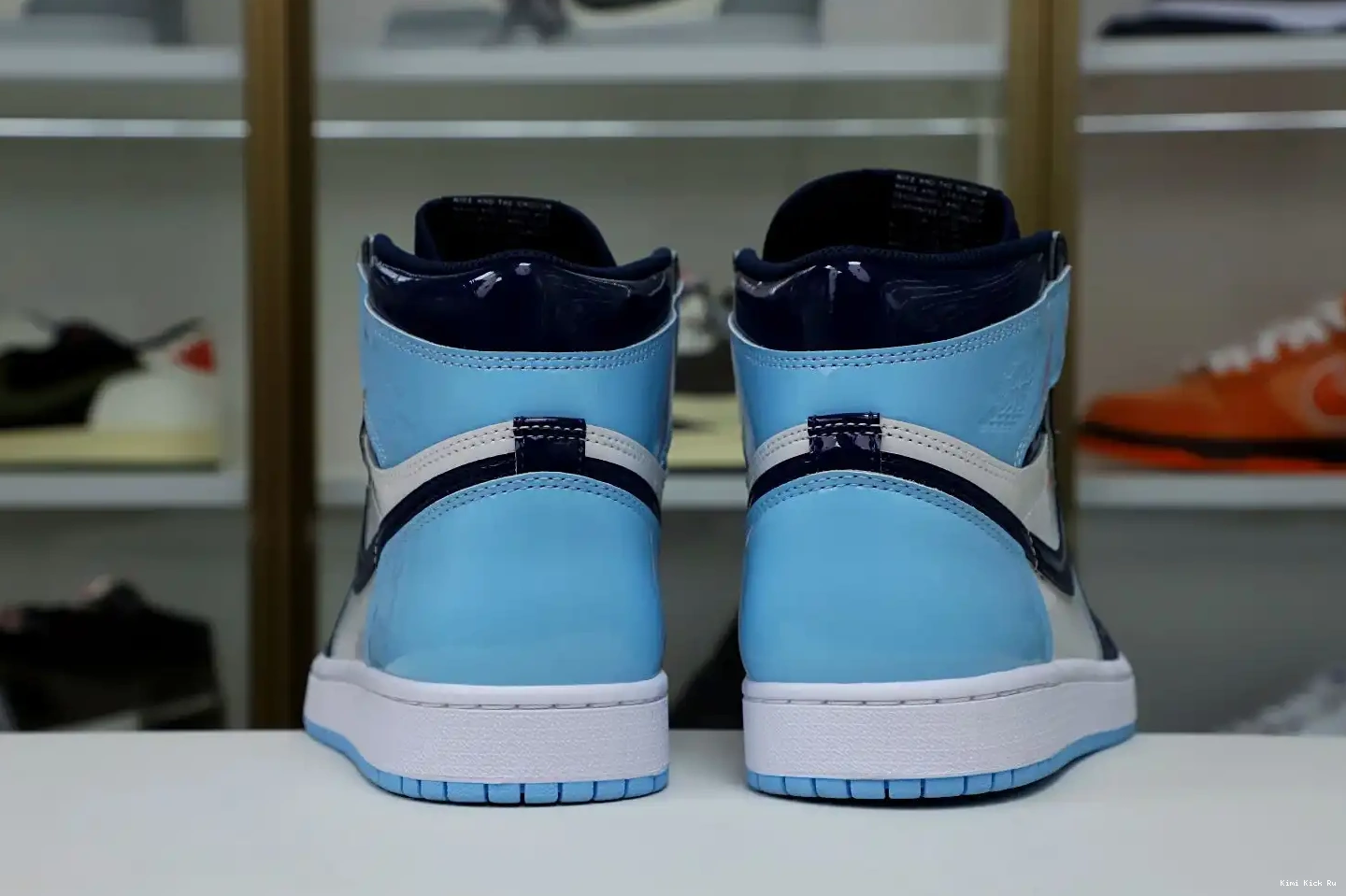 JORDAN HIGH 1 AIR CHILL' RETRO OG 'BLUE Kimikick WMNS 0403